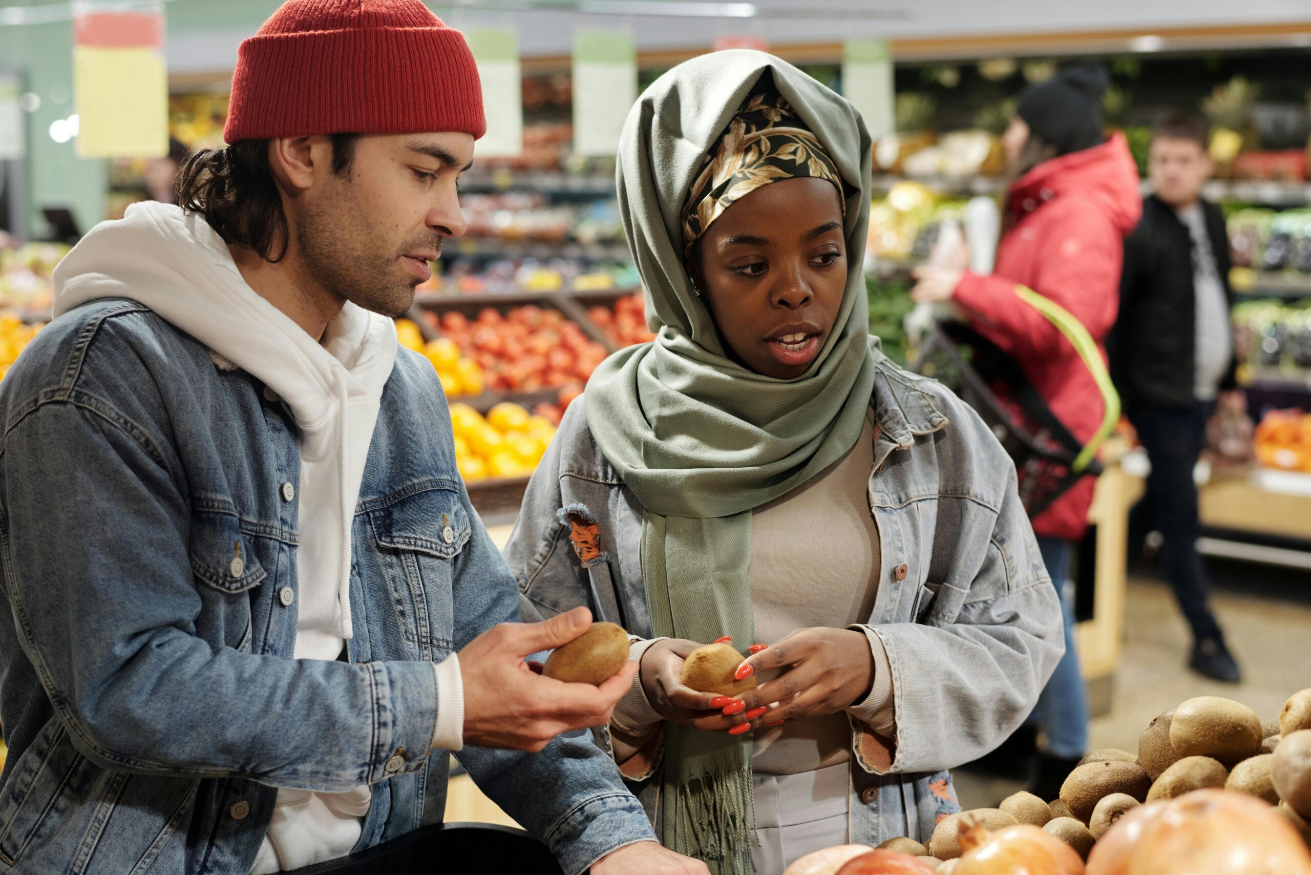 Expensive produce section causing stress