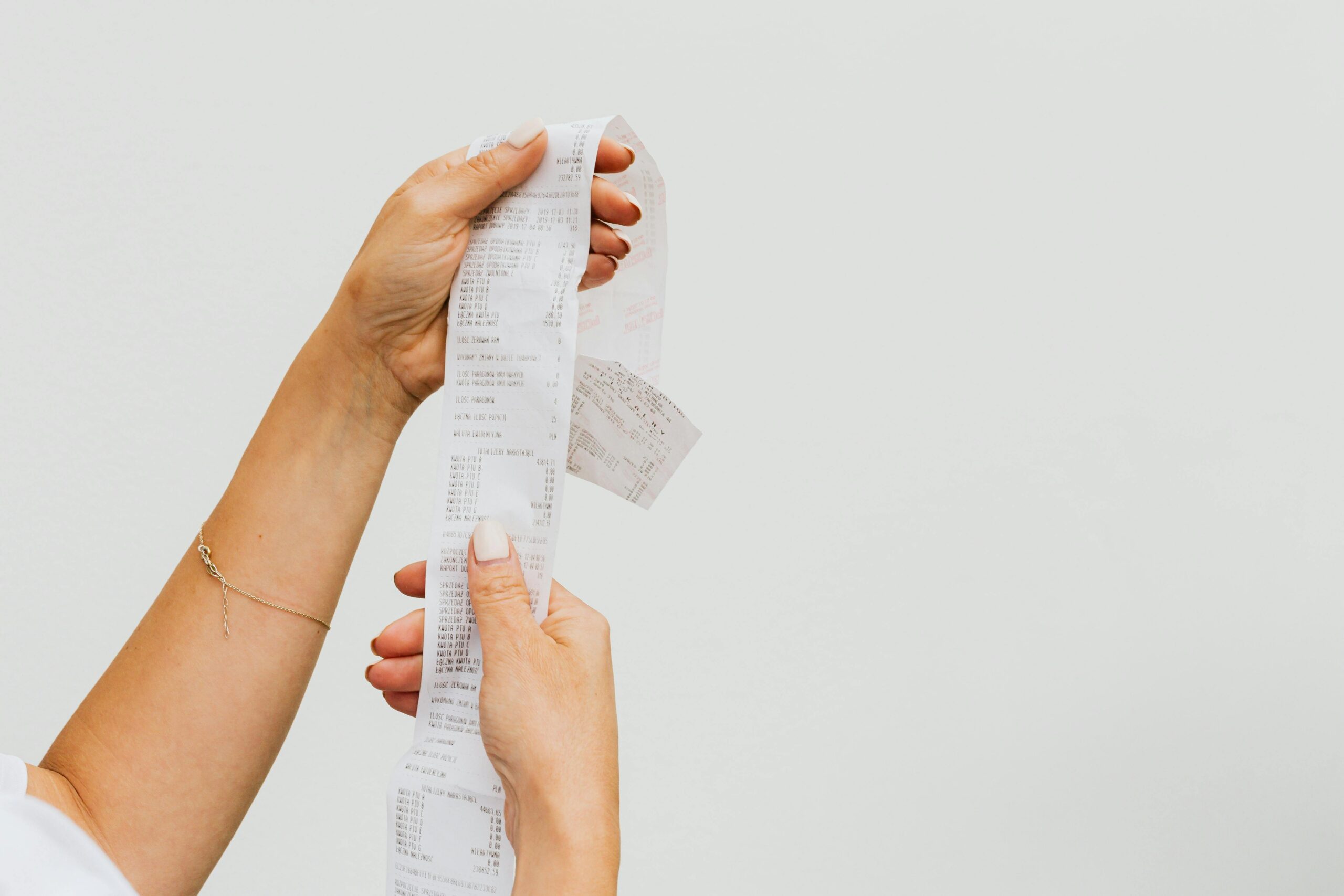Printable template for organizing a grocery shopping list by categories
