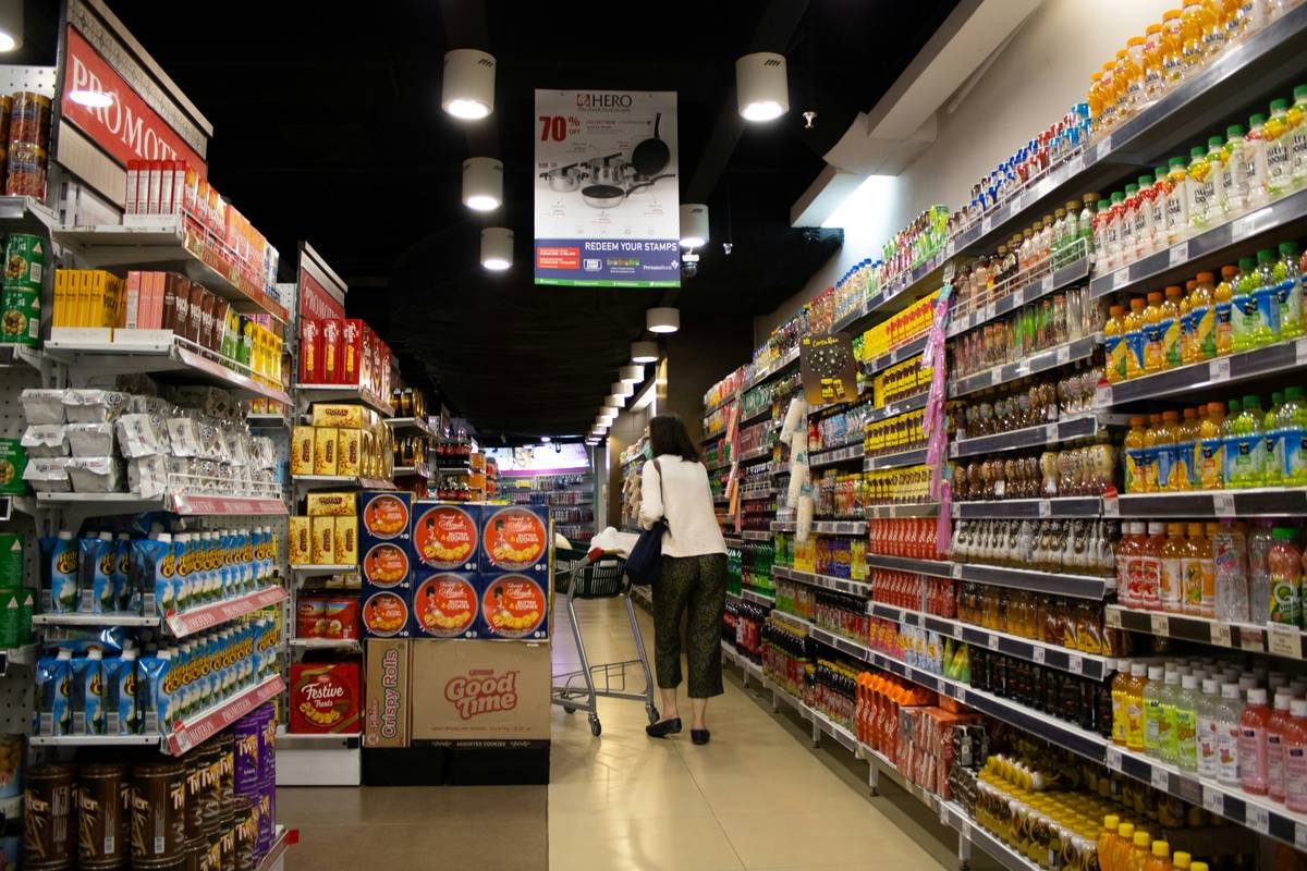 Surabaya,Indonesia - MAR 30, 2020: The retail business is still open, but not many people have come shopping since the Indonesian government has asked to stay at home to prevent the spread covid-19